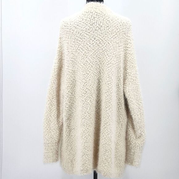 Lane Bryant Long Cardigan Sweater Womens Size 18/20 Popcorn Open Front Fairy - Picture 2 of 7
